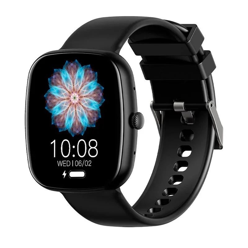 Smartwatch COOL Border Silicona Negro (Llamadas, Salud, Deporte) - PixelPlaza