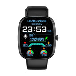 Smartwatch COOL Border Silicona Negro (Llamadas, Salud, Deporte) - PixelPlaza