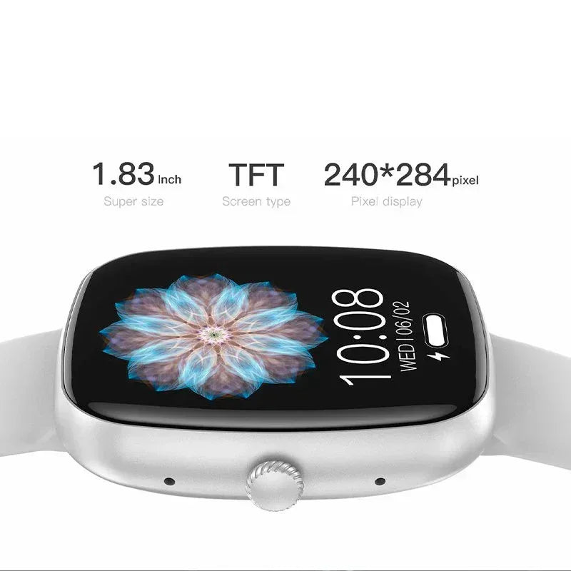 Smartwatch COOL Border Silicona Negro (Llamadas, Salud, Deporte) - PixelPlaza