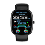 Smartwatch COOL Border Silicona Negro (Llamadas, Salud, Deporte) - PixelPlaza