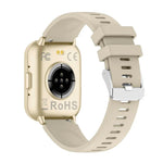 Smartwatch COOL Cascais Silicona Champagne (Llamadas, Salud, Deporte) - PixelPlaza