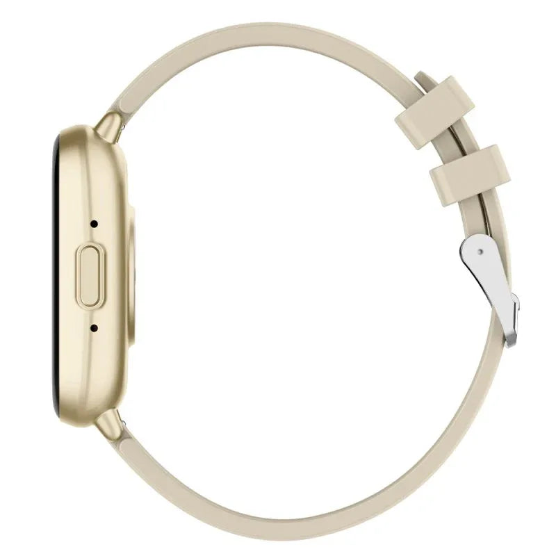 Smartwatch COOL Cascais Silicona Champagne (Llamadas, Salud, Deporte) - PixelPlaza