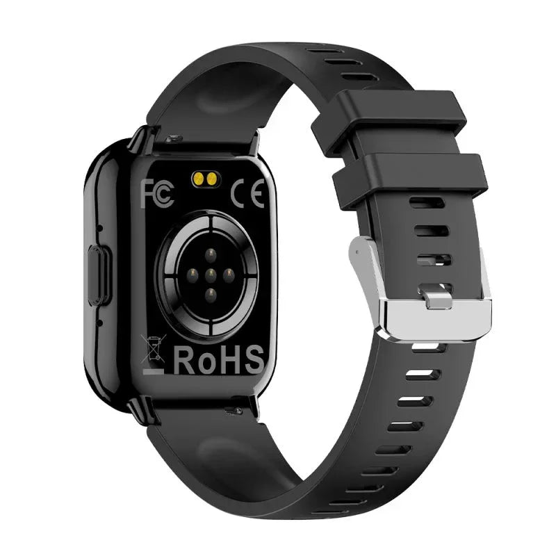 Smartwatch COOL Cascais Silicona Negro (Llamadas, Salud, Deporte) - PixelPlaza
