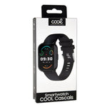 Smartwatch COOL Cascais Silicona Negro (Llamadas, Salud, Deporte) - PixelPlaza