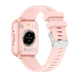 Smartwatch COOL Cascais Silicona Rosa (Llamadas, Salud, Deporte) - PixelPlaza