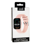 Smartwatch COOL Cascais Silicona Rosa (Llamadas, Salud, Deporte) - PixelPlaza