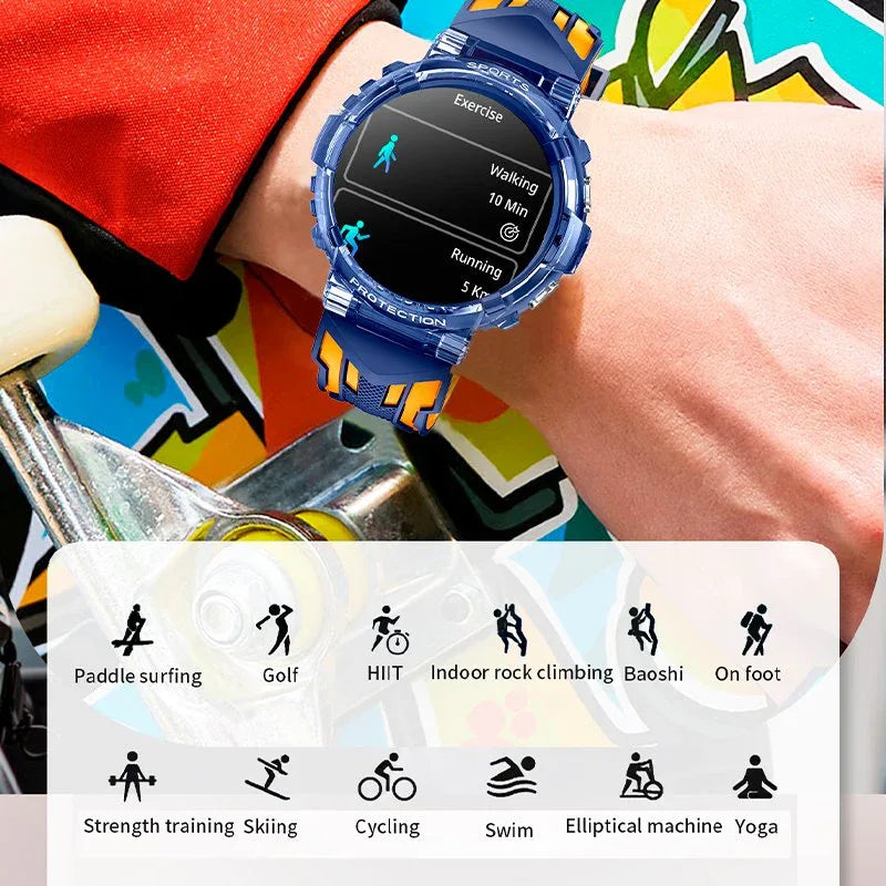 Smartwatch COOL Clever Silicona Azul (Llamadas, Salud, Deporte) - PixelPlaza