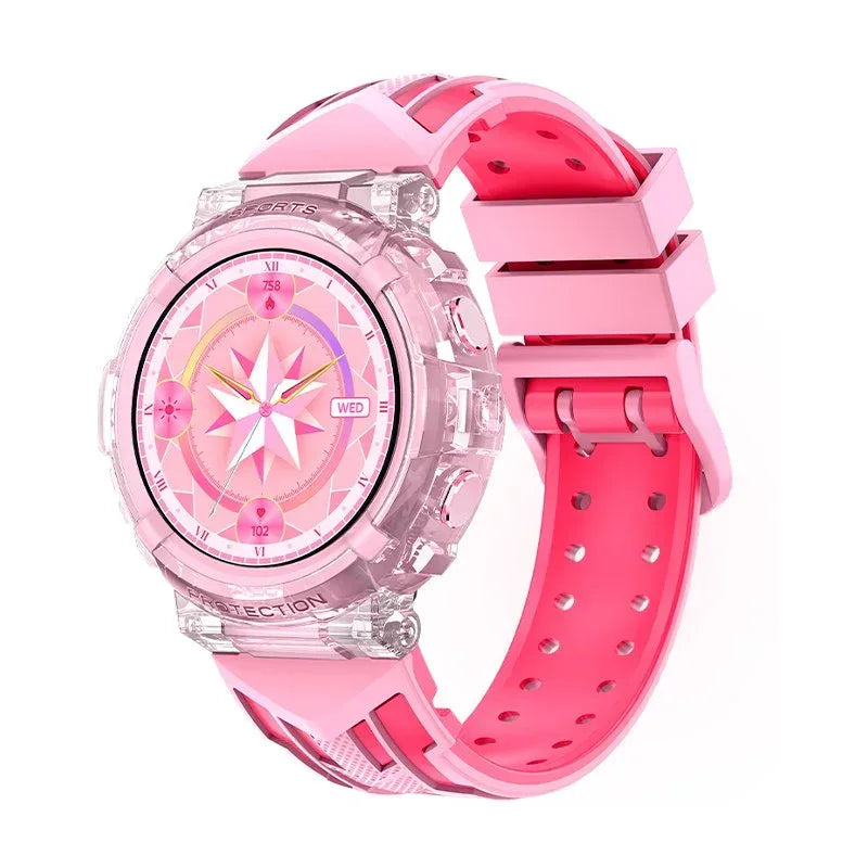 Smartwatch COOL Clever Silicona Rosa (Llamadas, Salud, Deporte) - PixelPlaza