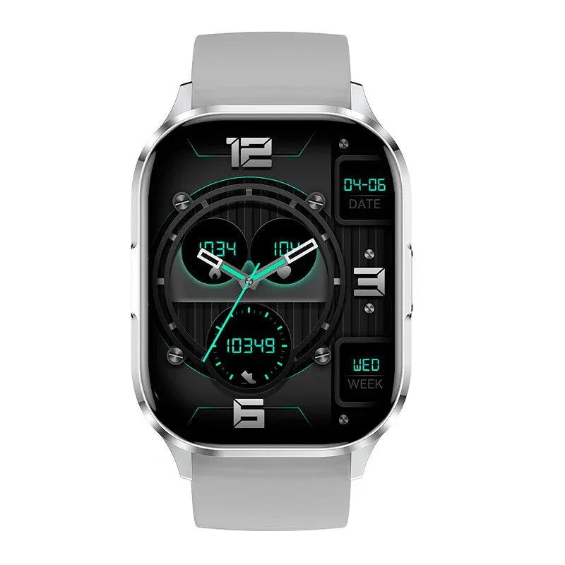 Smartwatch COOL Delta Silicona Gris (Amoled, Llamadas, Salud, Deporte) - PixelPlaza