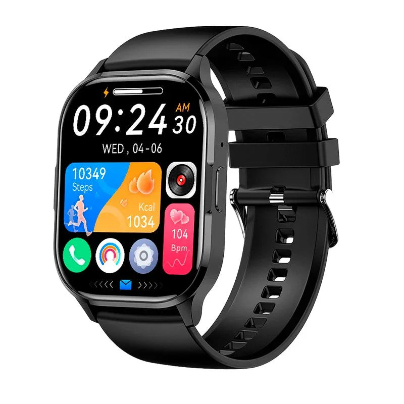 Smartwatch COOL Delta Silicona Negro (Amoled, Llamadas, Salud, Deporte) - PixelPlaza