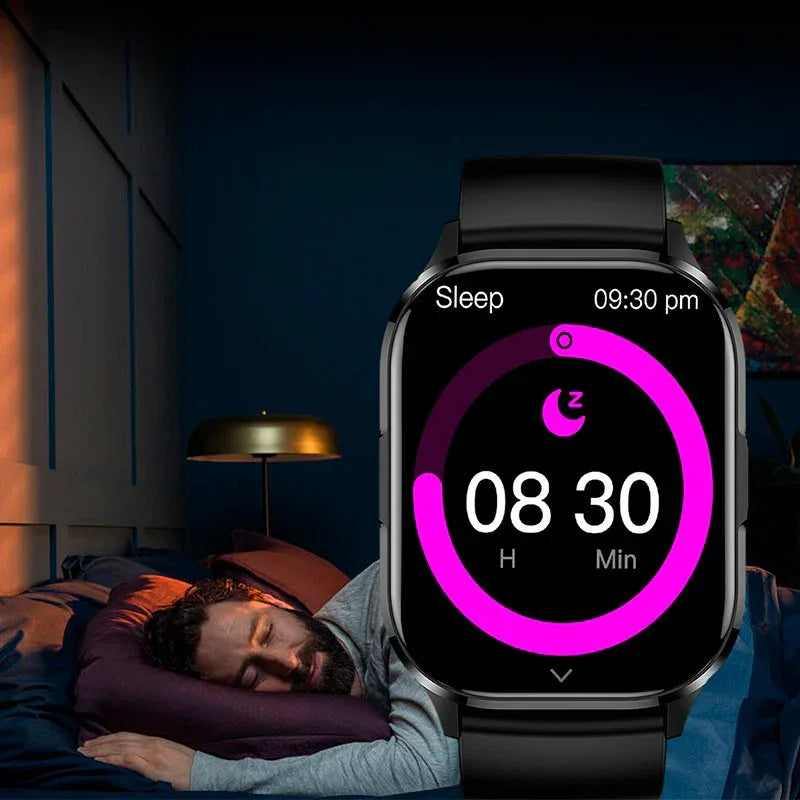 Smartwatch COOL Delta Silicona Negro (Amoled, Llamadas, Salud, Deporte) - PixelPlaza