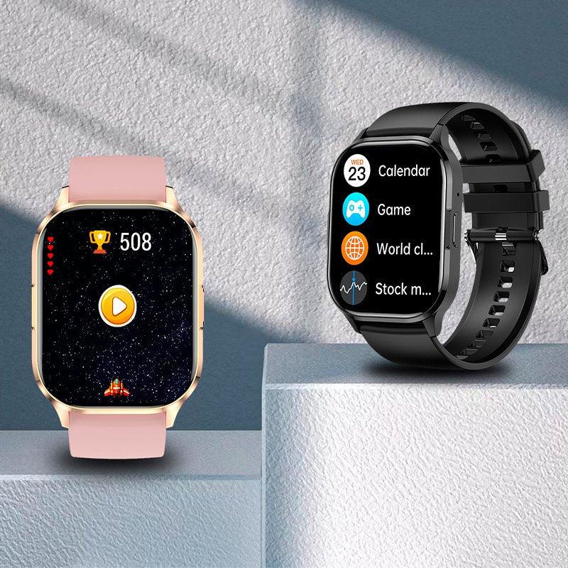 Smartwatch COOL Delta Silicona Negro (Amoled, Llamadas, Salud, Deporte) - PixelPlaza