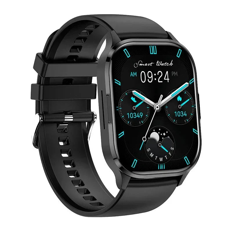 Smartwatch COOL Delta Silicona Negro (Amoled, Llamadas, Salud, Deporte) - PixelPlaza