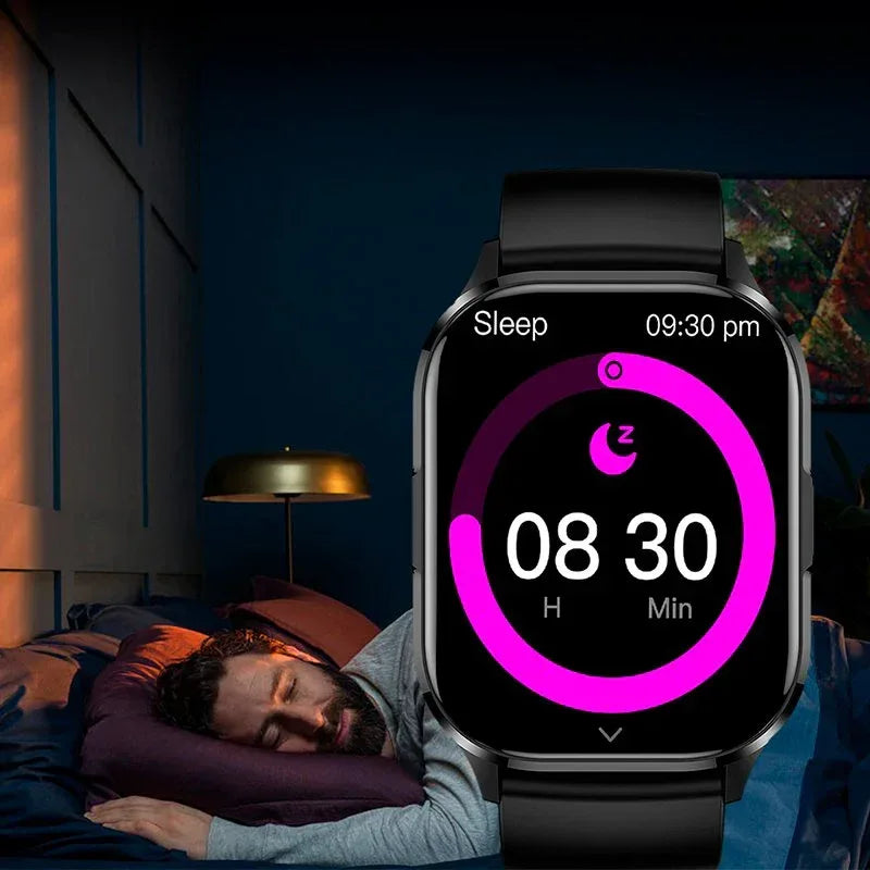 Smartwatch COOL Delta Silicona Negro (Amoled, Llamadas, Salud, Deporte) - PixelPlaza