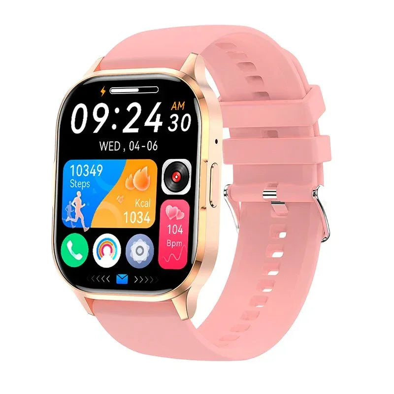 Smartwatch COOL Delta Silicona Rosa (Amoled, Llamadas, Salud, Deporte) - PixelPlaza