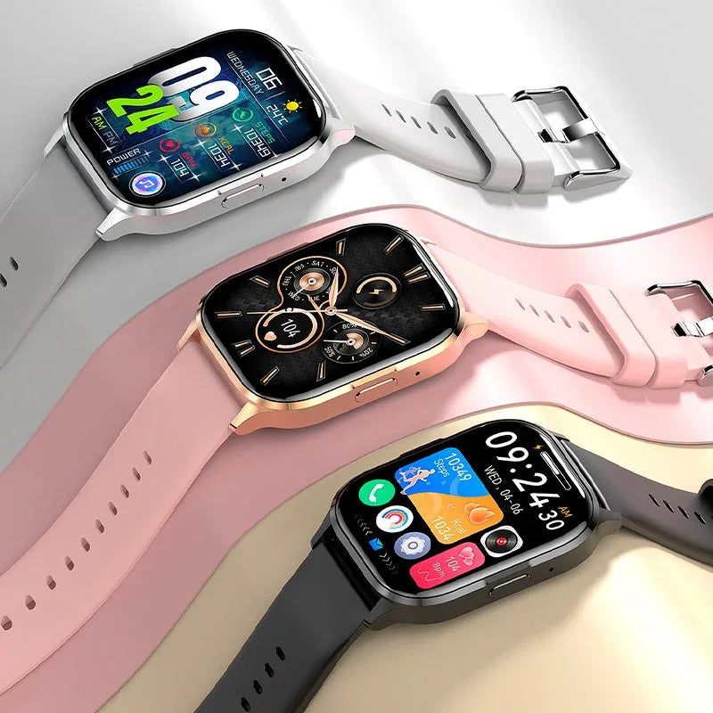 Smartwatch COOL Delta Silicona Rosa (Amoled, Llamadas, Salud, Deporte) - PixelPlaza