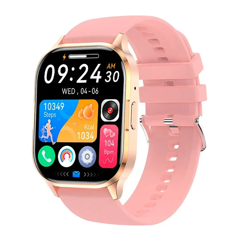 Smartwatch COOL Delta Silicona Rosa (Amoled, Llamadas, Salud, Deporte) - PixelPlaza