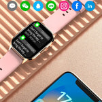 Smartwatch COOL Delta Silicona Rosa (Amoled, Llamadas, Salud, Deporte) - PixelPlaza