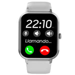 Smartwatch COOL Forest Silicona Gris (Llamadas, Salud, Deporte) - PixelPlaza