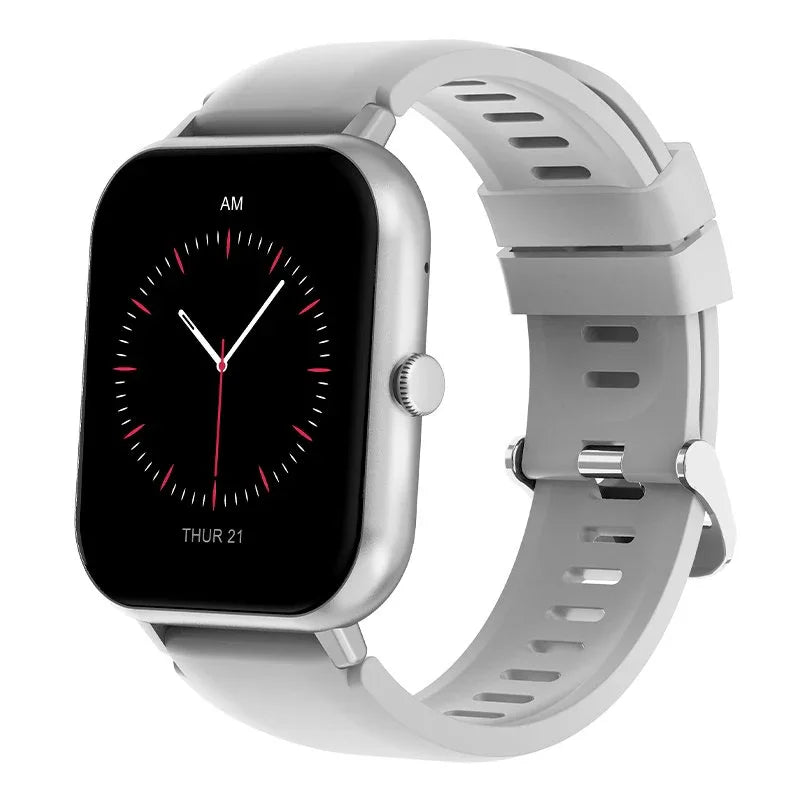 Smartwatch COOL Forest Silicona Gris (Llamadas, Salud, Deporte) - PixelPlaza