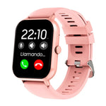 Smartwatch COOL Forest Silicona Rosa (Llamadas, Salud, Deporte) - PixelPlaza