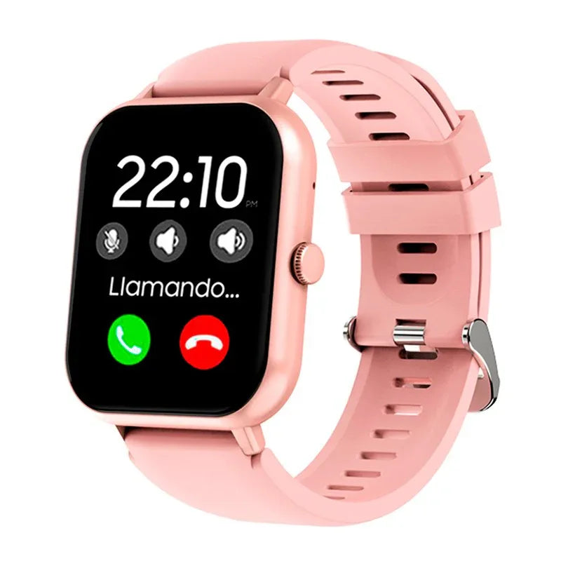 Smartwatch COOL Forest Silicona Rosa (Llamadas, Salud, Deporte) - PixelPlaza