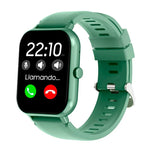 Smartwatch COOL Forest Silicona Verde (Llamadas, Salud, Deporte) - PixelPlaza