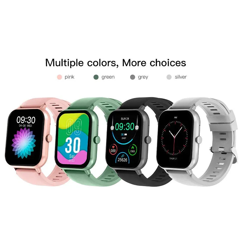 Smartwatch COOL Forest Silicona Verde (Llamadas, Salud, Deporte) - PixelPlaza