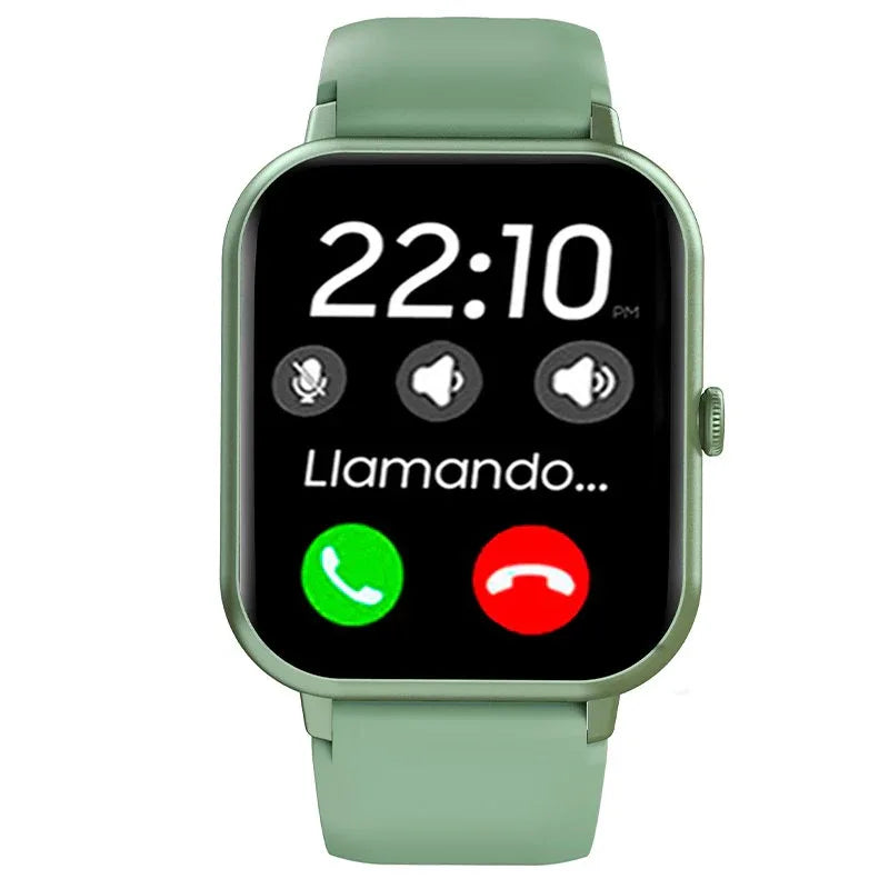 Smartwatch COOL Forest Silicona Verde (Llamadas, Salud, Deporte) - PixelPlaza