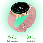 Smartwatch COOL Iris Silicona Rosa (Amoled, Llamadas, Salud, Deporte) - PixelPlaza