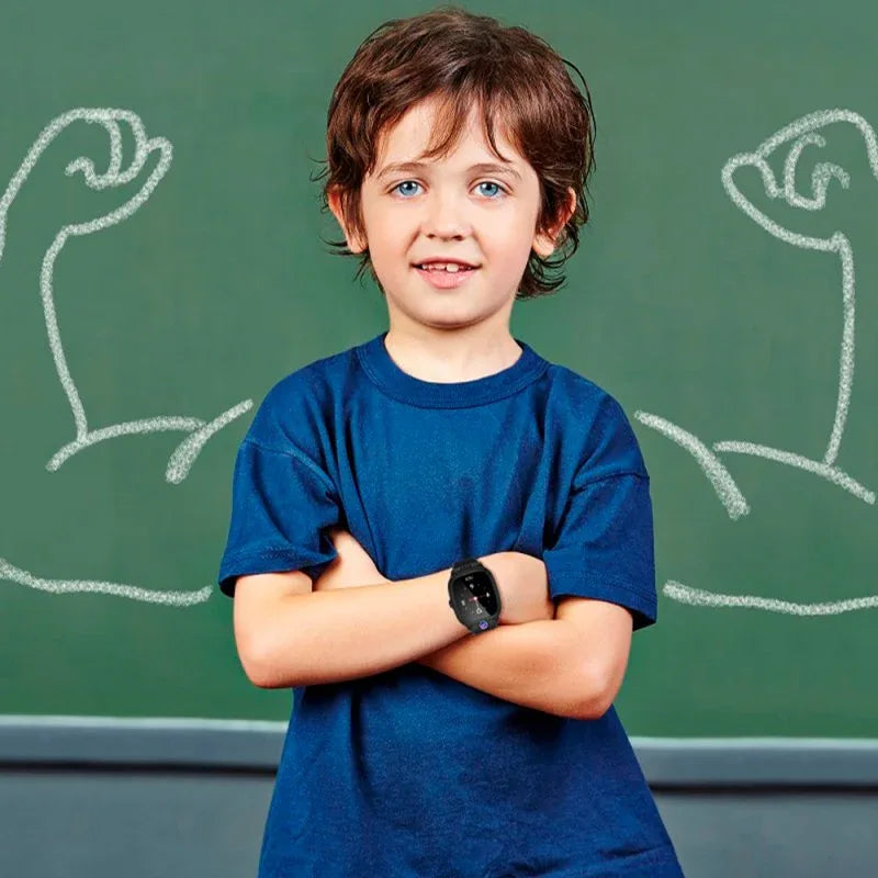 Smartwatch COOL Kids 4G GPS Silicona Azul (Localización, Videollamadas, SIM) - PixelPlaza