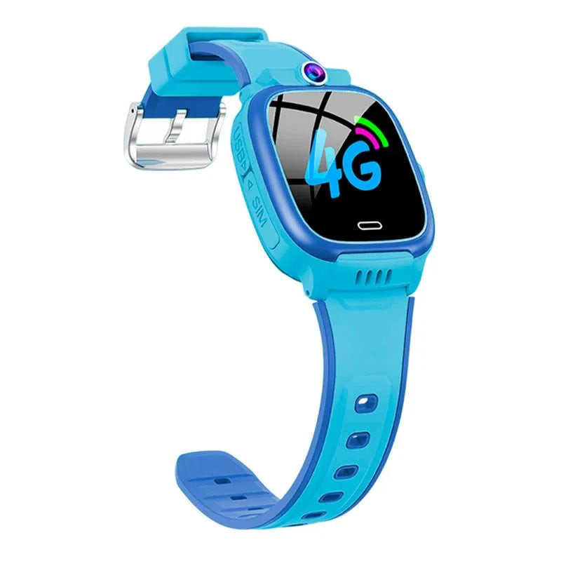 Smartwatch COOL Kids 4G GPS Silicona Azul (Localización, Videollamadas, SIM) - PixelPlaza