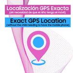 Smartwatch COOL Kids 4G GPS Silicona Azul (Localización, Videollamadas, SIM) - PixelPlaza