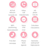 Smartwatch COOL Kids 4G GPS Silicona Negro (Localización, Videollamadas, SIM) - PixelPlaza
