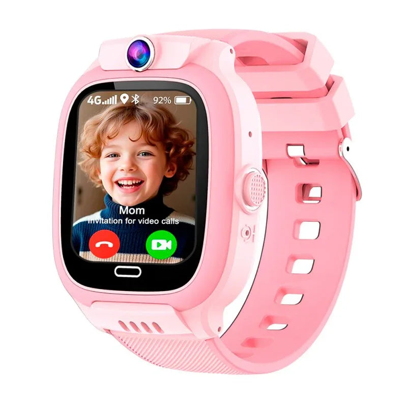 Smartwatch COOL Kids 4G GPS Silicona Rosa (Localización, Videollamadas, SIM) - PixelPlaza