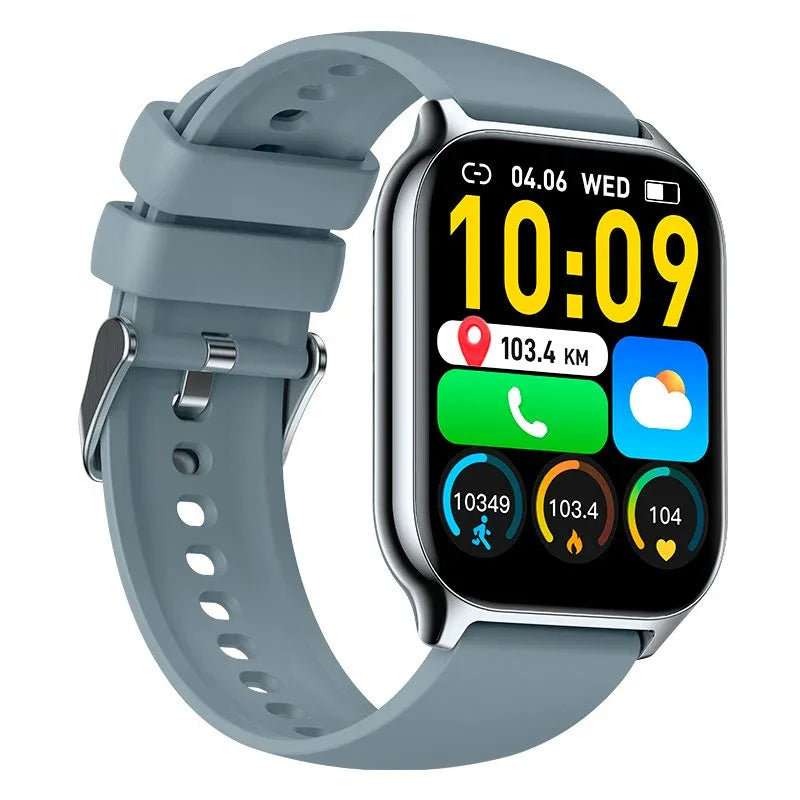 Smartwatch COOL Nova Silicona Gris (Llamadas, Salud, Deporte) - PixelPlaza