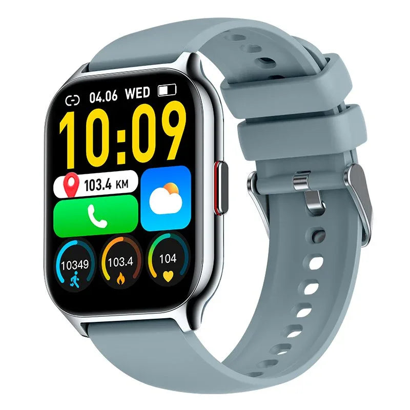 Smartwatch COOL Nova Silicona Gris (Llamadas, Salud, Deporte) - PixelPlaza