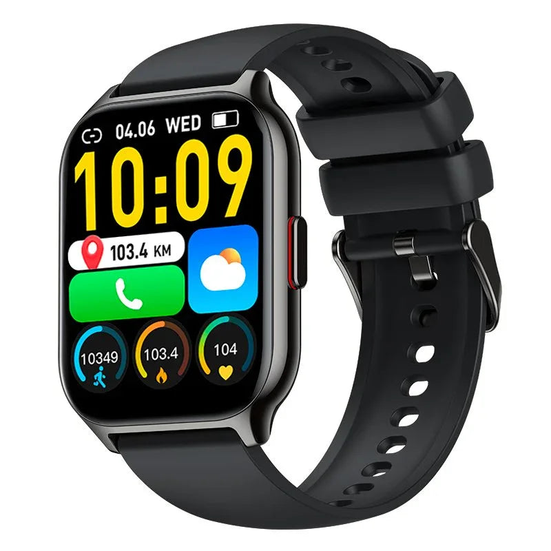 Smartwatch COOL Nova Silicona Negro (Llamadas, Salud, Deporte) - PixelPlaza