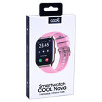 Smartwatch COOL Nova Silicona Rosa (Llamadas, Salud, Deporte) - PixelPlaza