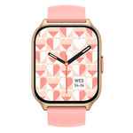 Smartwatch COOL Nova Silicona Rosa (Llamadas, Salud, Deporte) - PixelPlaza