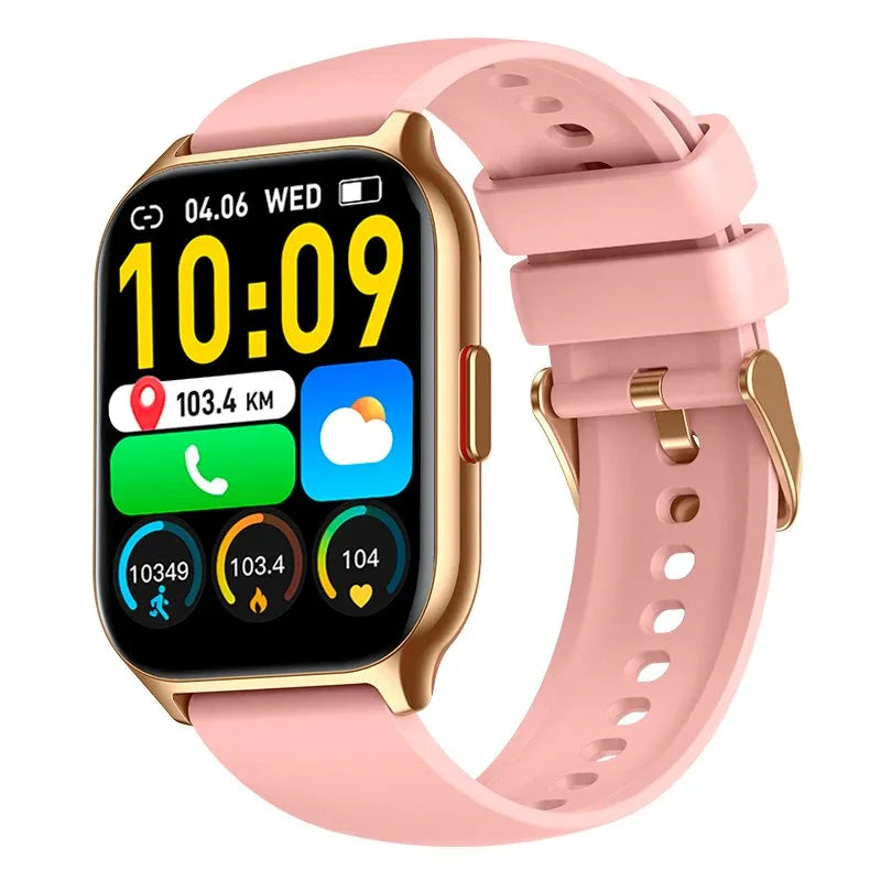 Smartwatch COOL Nova Silicona Rosa (Llamadas, Salud, Deporte) - PixelPlaza
