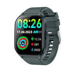 Smartwatch COOL Pantalla Amoled Curved Silicona Gris Oscuro (Llamadas, Salud, Deporte) - PixelPlaza