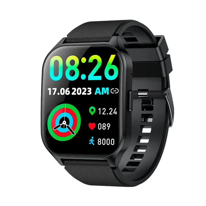 Smartwatch COOL Pantalla Amoled Curved Silicona Negro (Llamadas, Salud, Deporte) - PixelPlaza