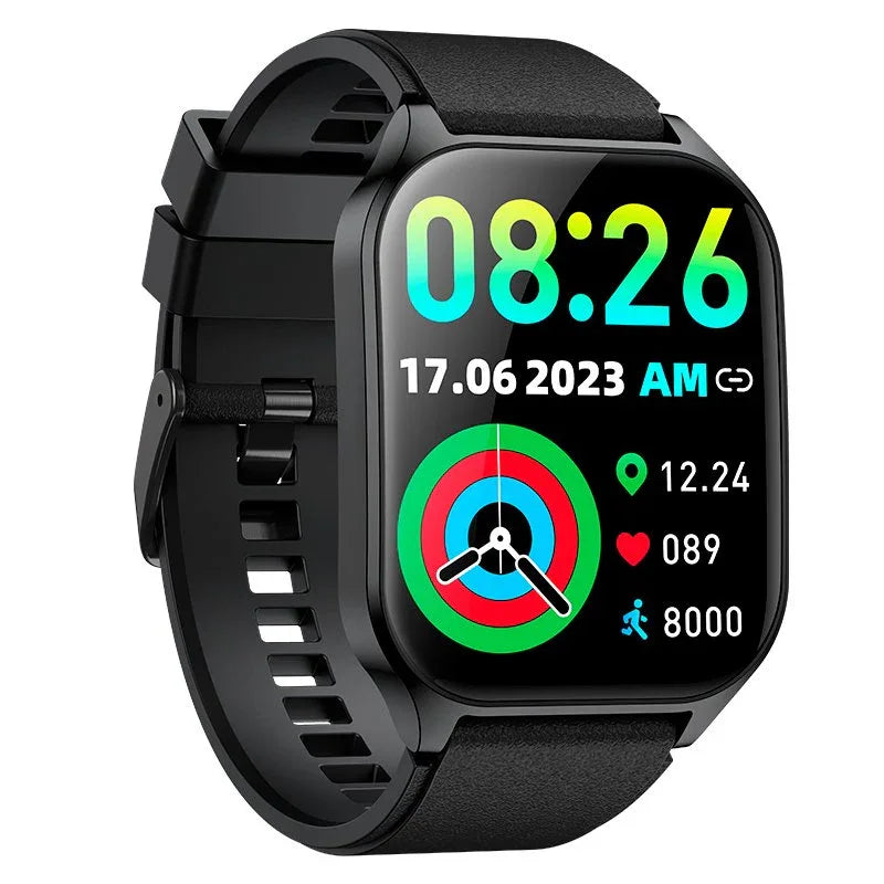 Smartwatch COOL Pantalla Amoled Curved Silicona Negro (Llamadas, Salud, Deporte) - PixelPlaza