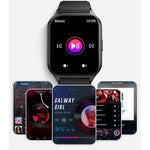 Smartwatch COOL Pantalla Amoled Curved Silicona Negro (Llamadas, Salud, Deporte) - PixelPlaza