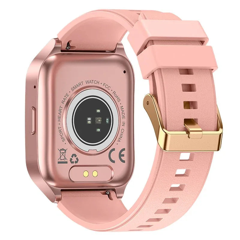 Smartwatch COOL Pantalla Amoled Curved Silicona Rosa (Llamadas, Salud, Deporte) - PixelPlaza
