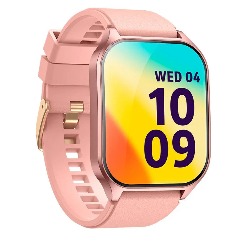 Smartwatch COOL Pantalla Amoled Curved Silicona Rosa (Llamadas, Salud, Deporte) - PixelPlaza