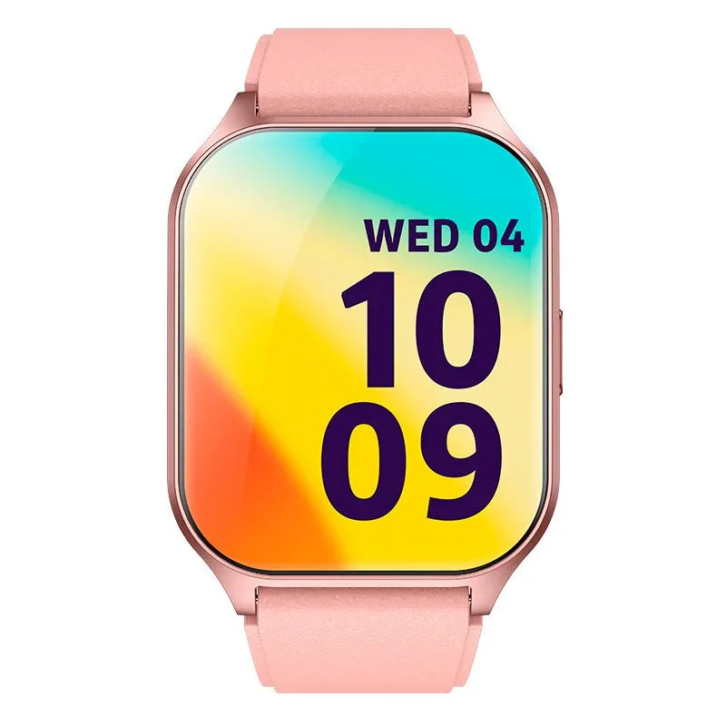 Smartwatch COOL Pantalla Amoled Curved Silicona Rosa (Llamadas, Salud, Deporte) - PixelPlaza