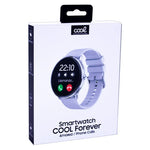 Smartwatch COOL Pantalla AMOLED Forever Silicona Gris (Llamadas, Salud, Deporte) - PixelPlaza