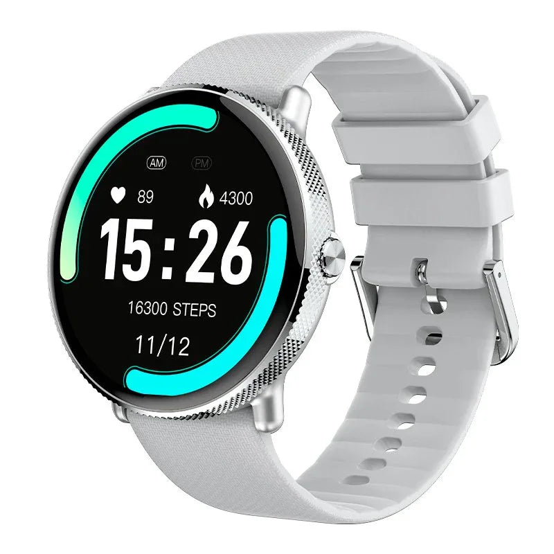 Smartwatch COOL Pantalla AMOLED Forever Silicona Gris (Llamadas, Salud, Deporte) - PixelPlaza